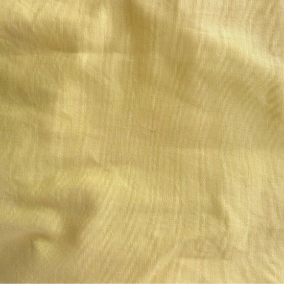 Lilly Pulitzer Butter Yellow Cotton Sleeveless Shift Dress White Lace Trim Sz 10 - Picture 10 of 10